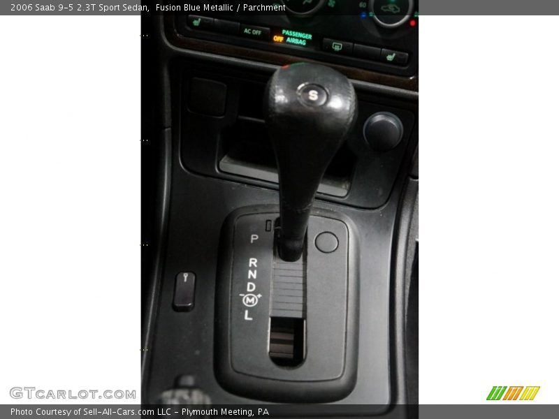 Fusion Blue Metallic / Parchment 2006 Saab 9-5 2.3T Sport Sedan