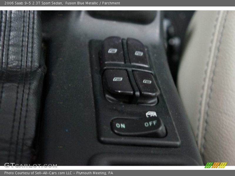 Fusion Blue Metallic / Parchment 2006 Saab 9-5 2.3T Sport Sedan