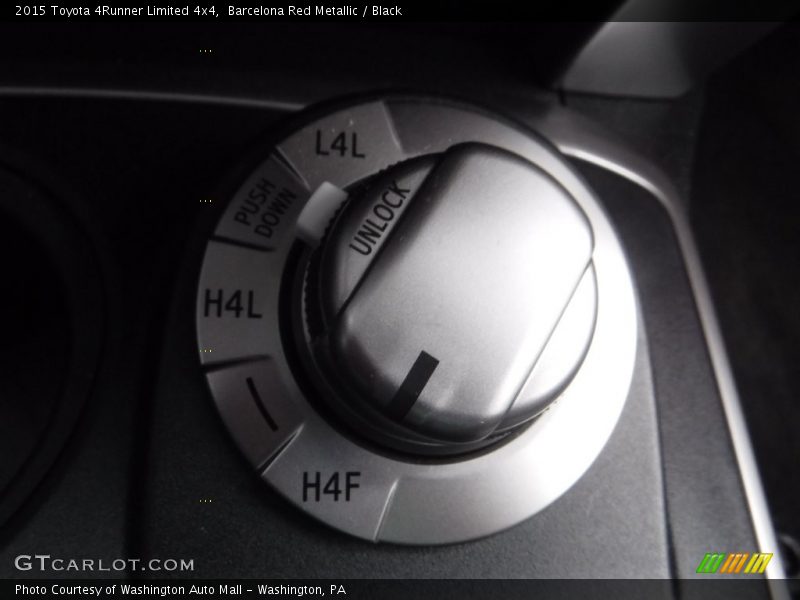 Barcelona Red Metallic / Black 2015 Toyota 4Runner Limited 4x4