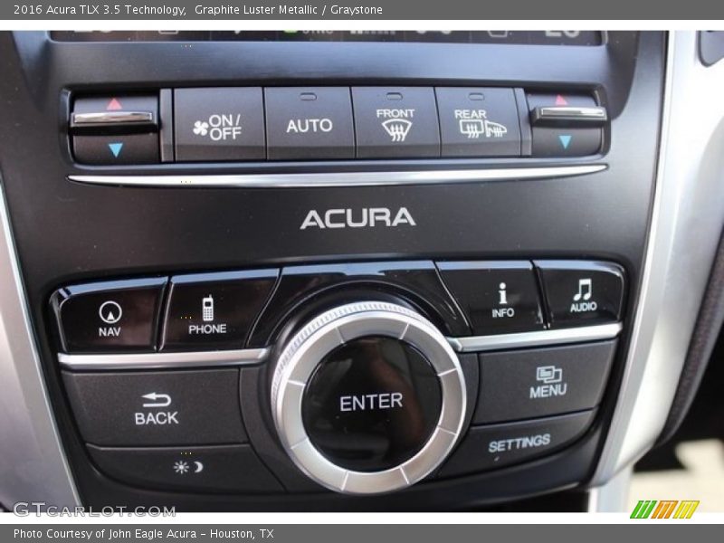 Graphite Luster Metallic / Graystone 2016 Acura TLX 3.5 Technology