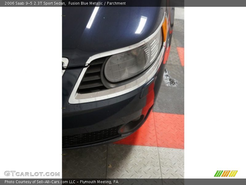 Fusion Blue Metallic / Parchment 2006 Saab 9-5 2.3T Sport Sedan