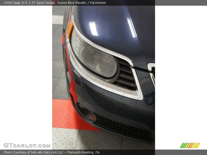 Fusion Blue Metallic / Parchment 2006 Saab 9-5 2.3T Sport Sedan