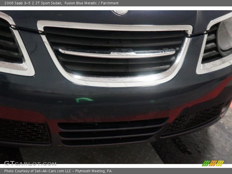 Fusion Blue Metallic / Parchment 2006 Saab 9-5 2.3T Sport Sedan