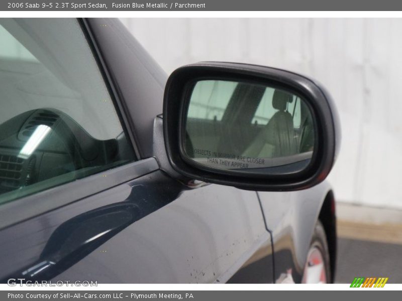 Fusion Blue Metallic / Parchment 2006 Saab 9-5 2.3T Sport Sedan