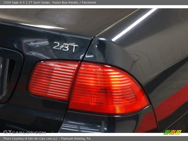 Fusion Blue Metallic / Parchment 2006 Saab 9-5 2.3T Sport Sedan