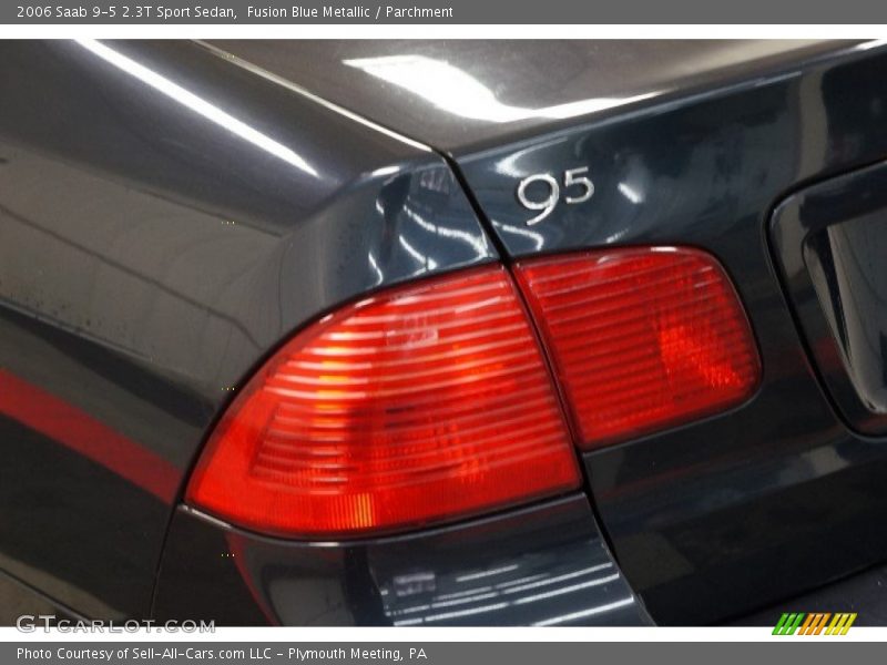 Fusion Blue Metallic / Parchment 2006 Saab 9-5 2.3T Sport Sedan