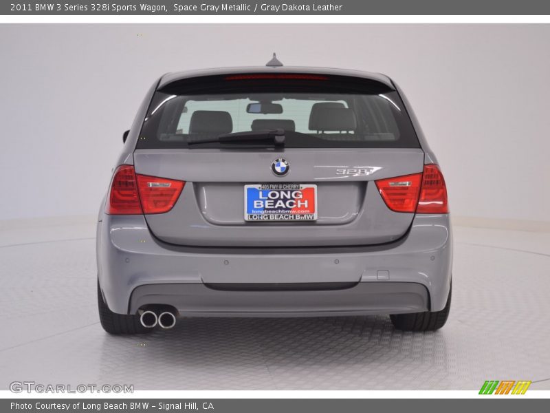 Space Gray Metallic / Gray Dakota Leather 2011 BMW 3 Series 328i Sports Wagon