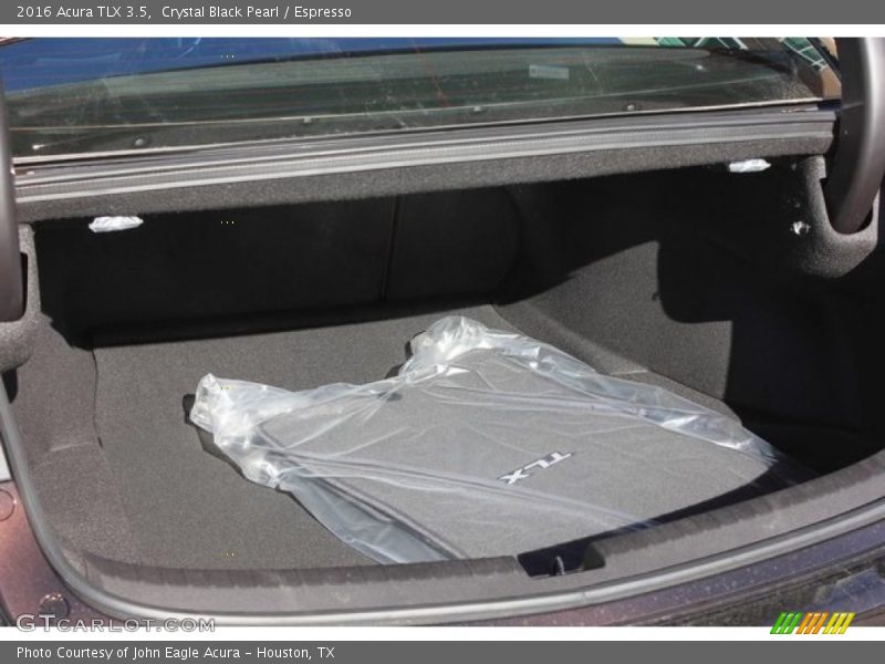 Crystal Black Pearl / Espresso 2016 Acura TLX 3.5