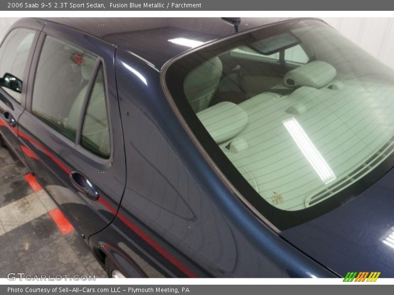 Fusion Blue Metallic / Parchment 2006 Saab 9-5 2.3T Sport Sedan