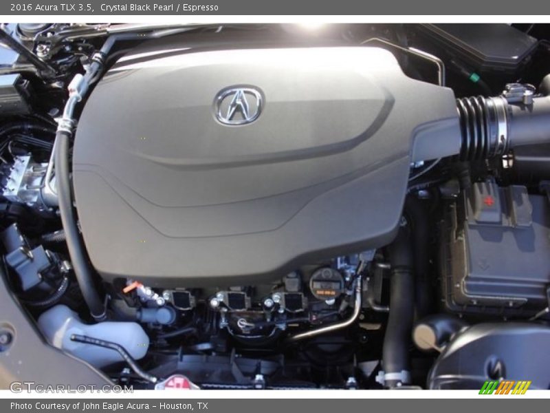 Crystal Black Pearl / Espresso 2016 Acura TLX 3.5