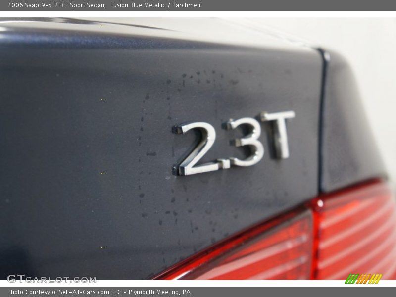 Fusion Blue Metallic / Parchment 2006 Saab 9-5 2.3T Sport Sedan
