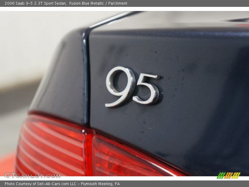 Fusion Blue Metallic / Parchment 2006 Saab 9-5 2.3T Sport Sedan