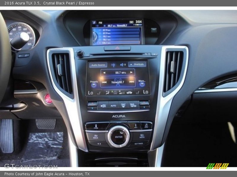Crystal Black Pearl / Espresso 2016 Acura TLX 3.5