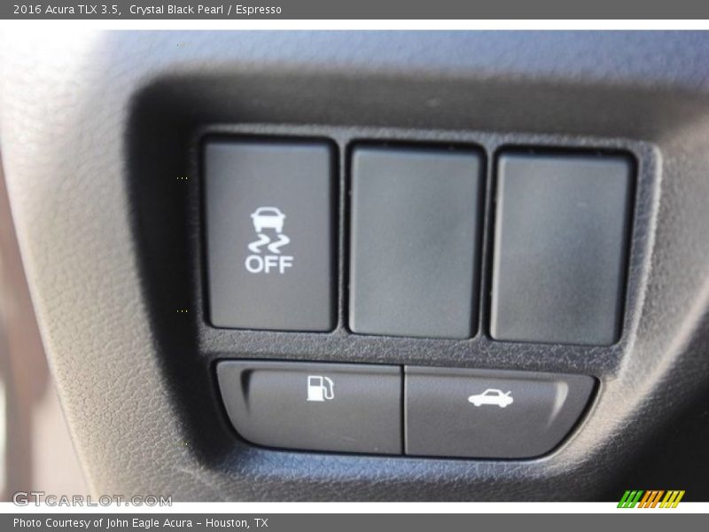 Crystal Black Pearl / Espresso 2016 Acura TLX 3.5