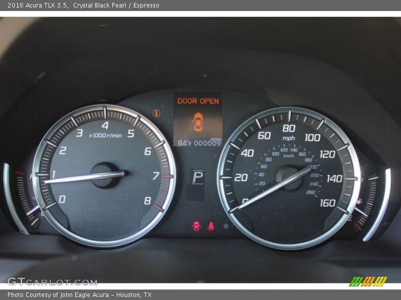 Crystal Black Pearl / Espresso 2016 Acura TLX 3.5