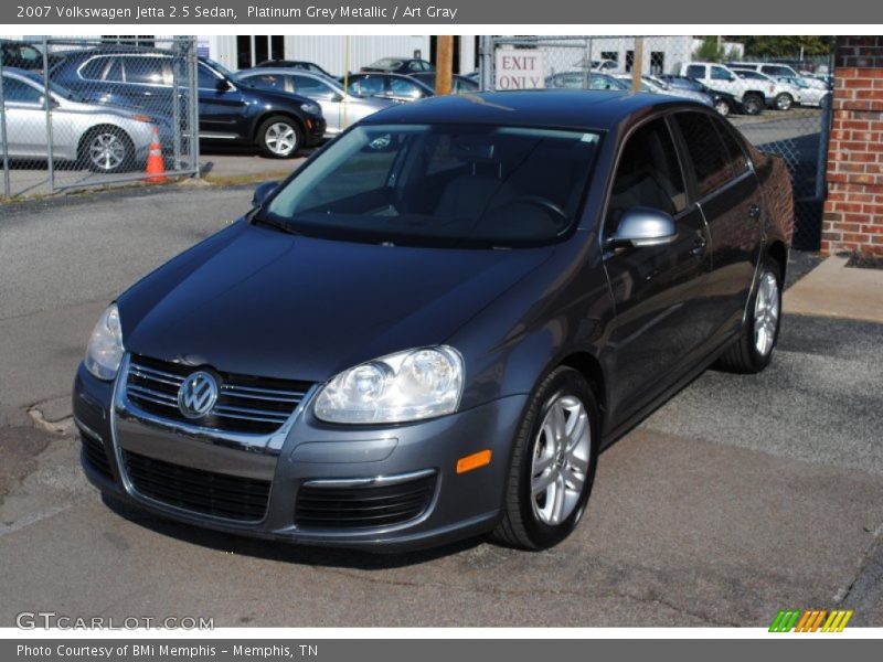 Platinum Grey Metallic / Art Gray 2007 Volkswagen Jetta 2.5 Sedan