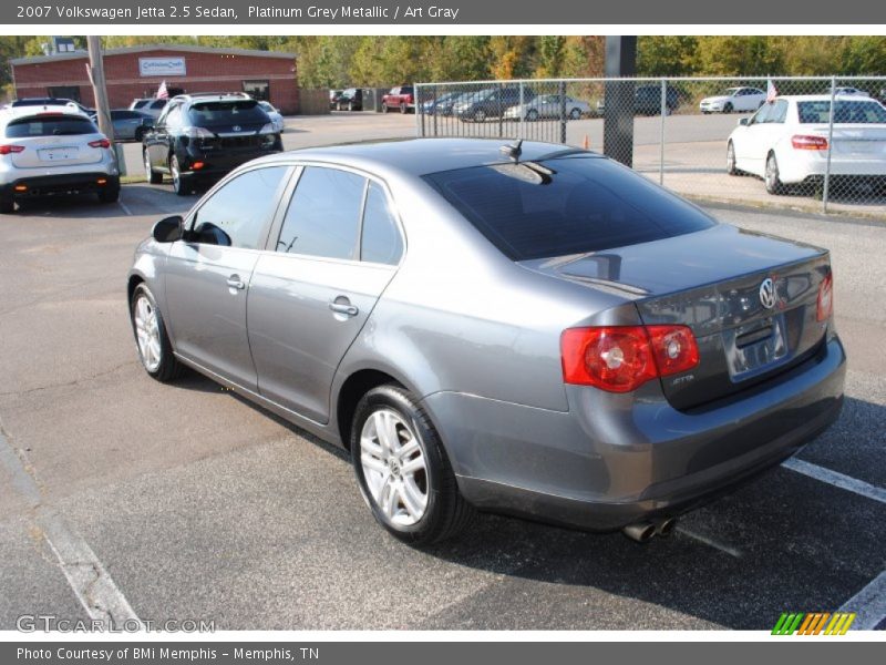 Platinum Grey Metallic / Art Gray 2007 Volkswagen Jetta 2.5 Sedan