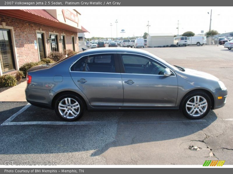 Platinum Grey Metallic / Art Gray 2007 Volkswagen Jetta 2.5 Sedan