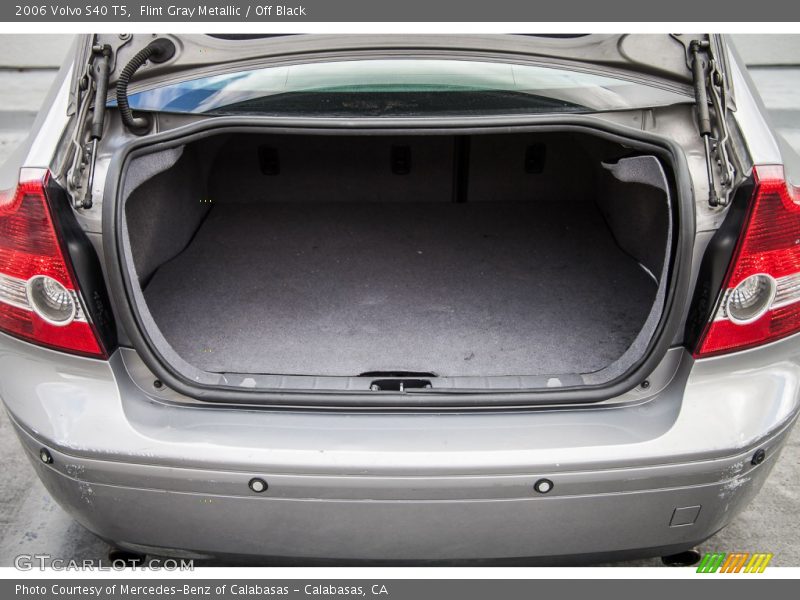 Flint Gray Metallic / Off Black 2006 Volvo S40 T5