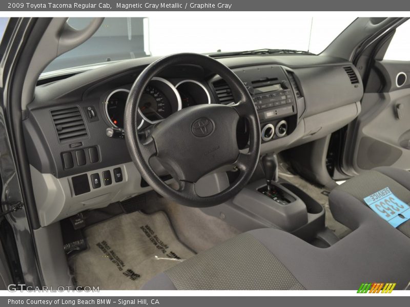 Magnetic Gray Metallic / Graphite Gray 2009 Toyota Tacoma Regular Cab