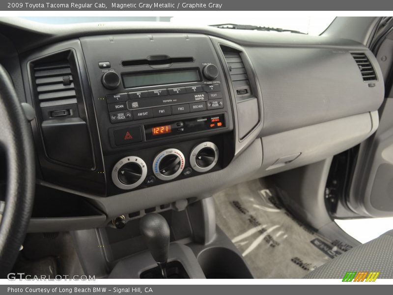 Magnetic Gray Metallic / Graphite Gray 2009 Toyota Tacoma Regular Cab