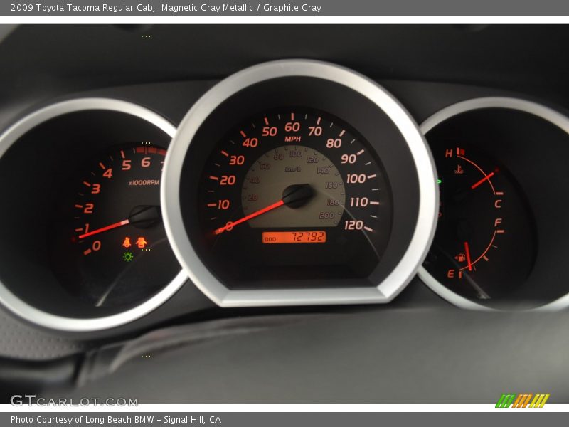 Magnetic Gray Metallic / Graphite Gray 2009 Toyota Tacoma Regular Cab