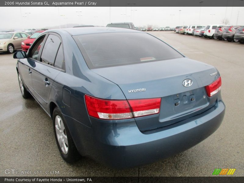 Aquamarine Pearl / Gray 2006 Hyundai Sonata GL