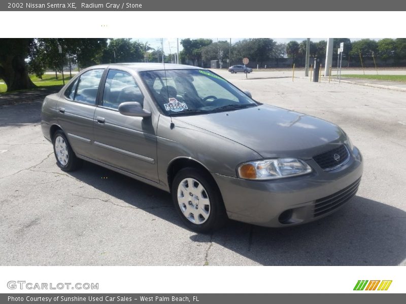 Radium Gray / Stone 2002 Nissan Sentra XE