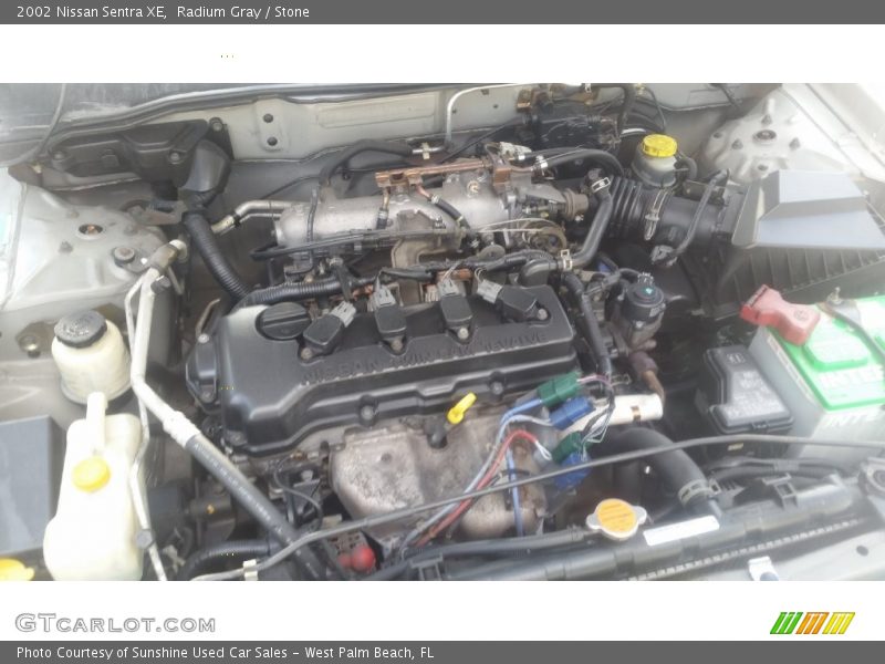 Radium Gray / Stone 2002 Nissan Sentra XE