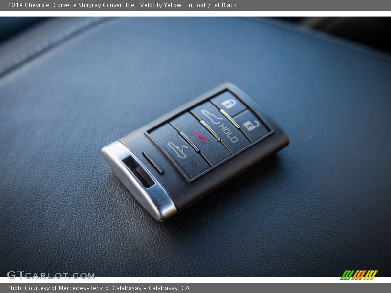 Keys of 2014 Corvette Stingray Convertible