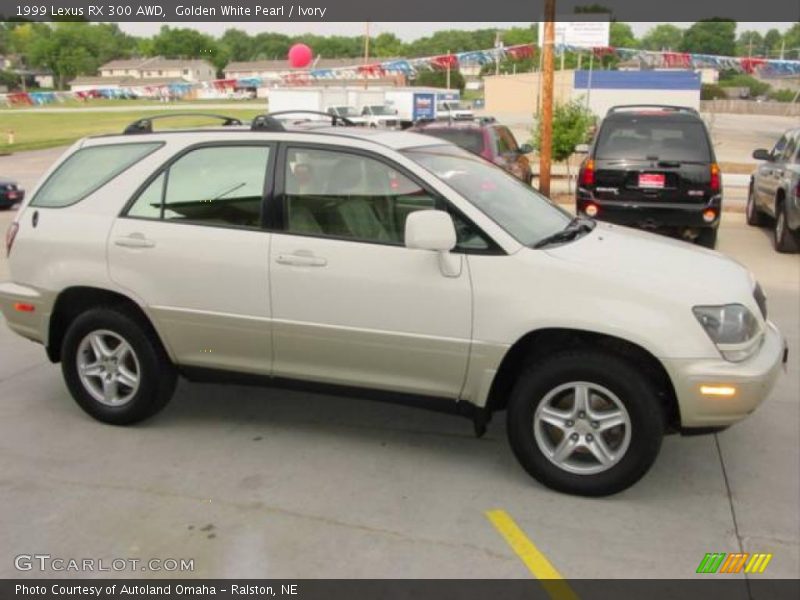 Golden White Pearl / Ivory 1999 Lexus RX 300 AWD