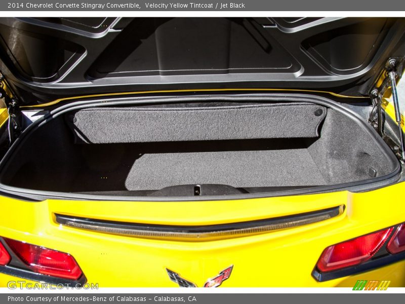  2014 Corvette Stingray Convertible Trunk