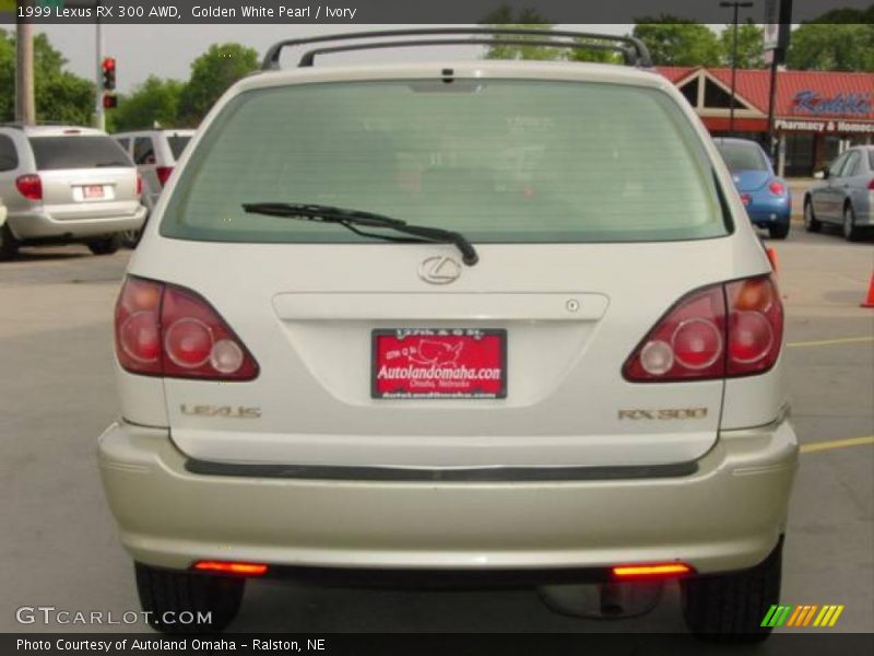 Golden White Pearl / Ivory 1999 Lexus RX 300 AWD