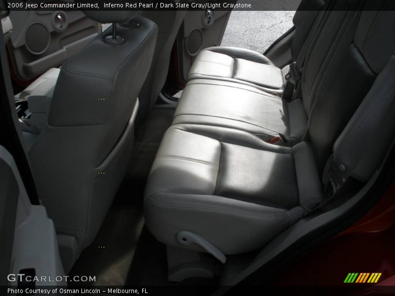 Inferno Red Pearl / Dark Slate Gray/Light Graystone 2006 Jeep Commander Limited