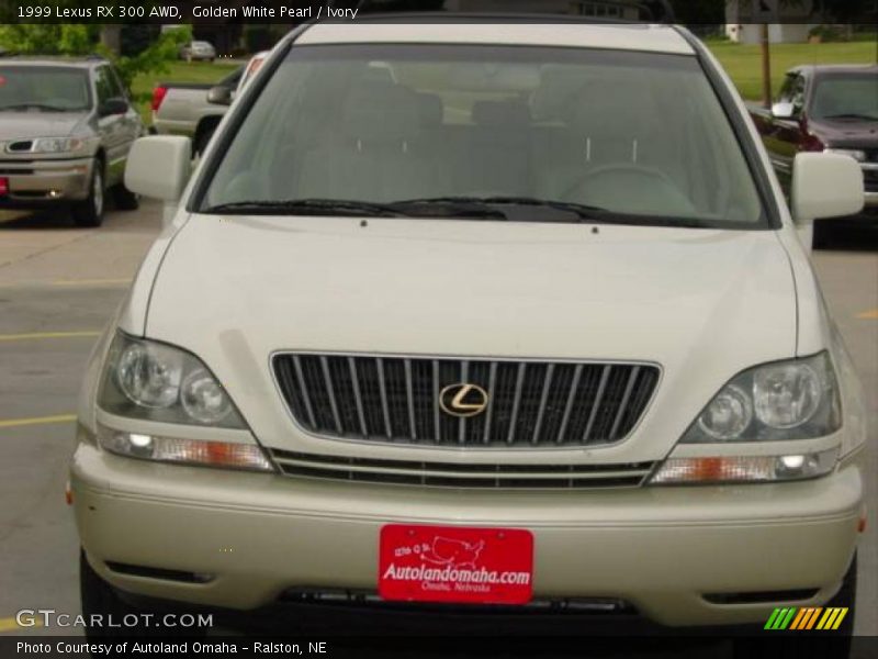 Golden White Pearl / Ivory 1999 Lexus RX 300 AWD