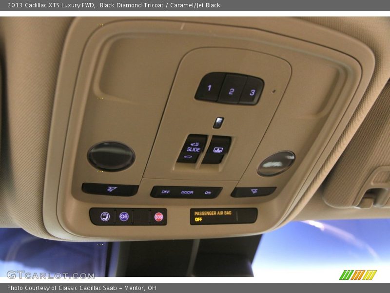 Black Diamond Tricoat / Caramel/Jet Black 2013 Cadillac XTS Luxury FWD