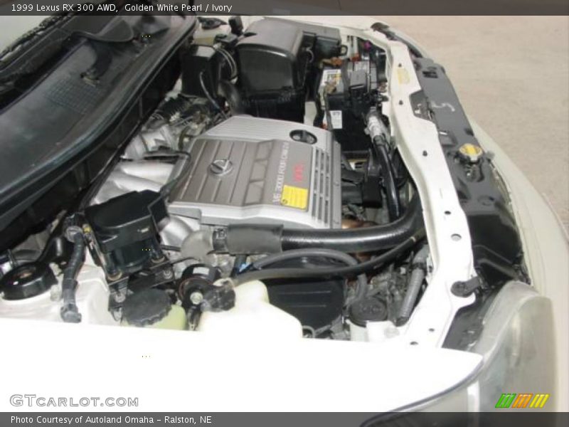 Golden White Pearl / Ivory 1999 Lexus RX 300 AWD