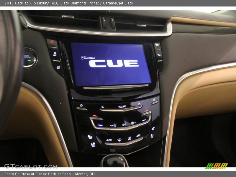 Black Diamond Tricoat / Caramel/Jet Black 2013 Cadillac XTS Luxury FWD