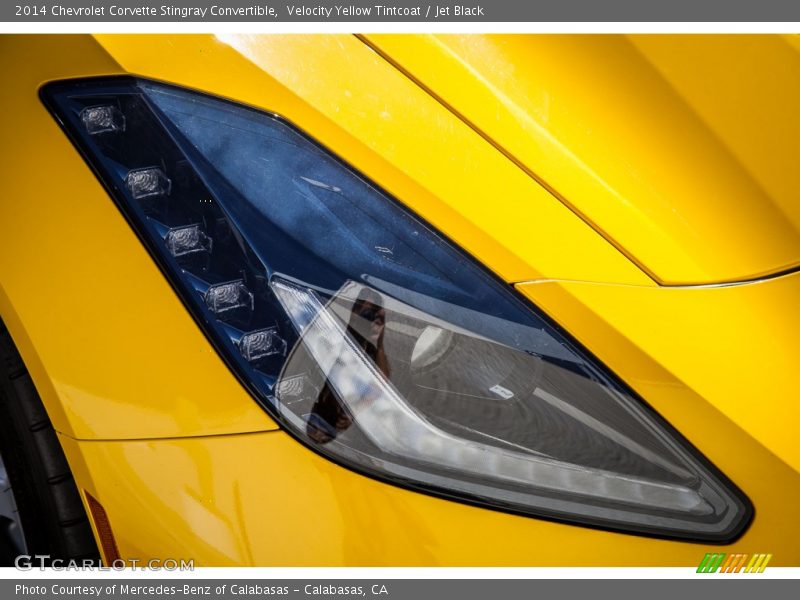 Velocity Yellow Tintcoat / Jet Black 2014 Chevrolet Corvette Stingray Convertible