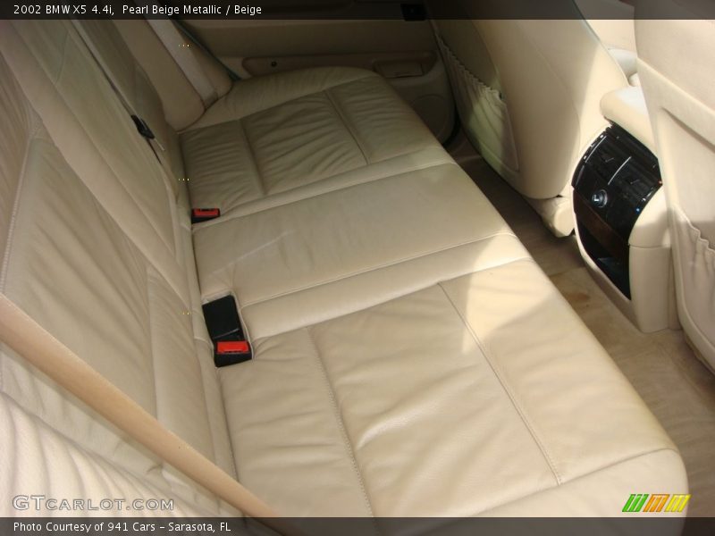 Pearl Beige Metallic / Beige 2002 BMW X5 4.4i