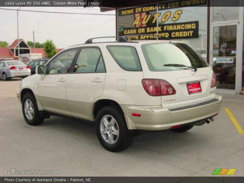 Golden White Pearl / Ivory 1999 Lexus RX 300 AWD