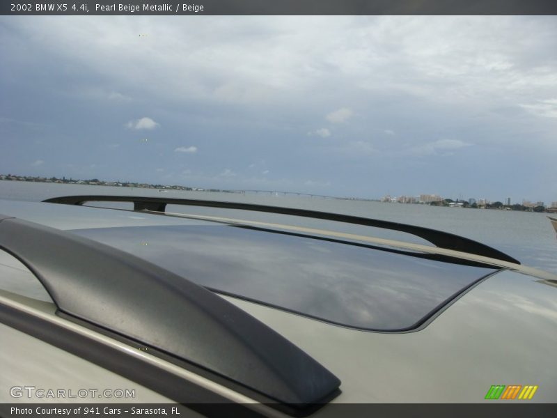 Pearl Beige Metallic / Beige 2002 BMW X5 4.4i