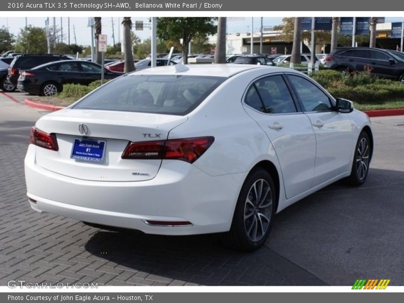 Bellanova White Pearl / Ebony 2016 Acura TLX 3.5 Technology SH-AWD