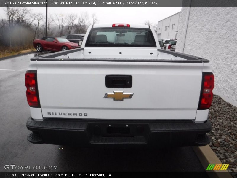 Summit White / Dark Ash/Jet Black 2016 Chevrolet Silverado 1500 WT Regular Cab 4x4