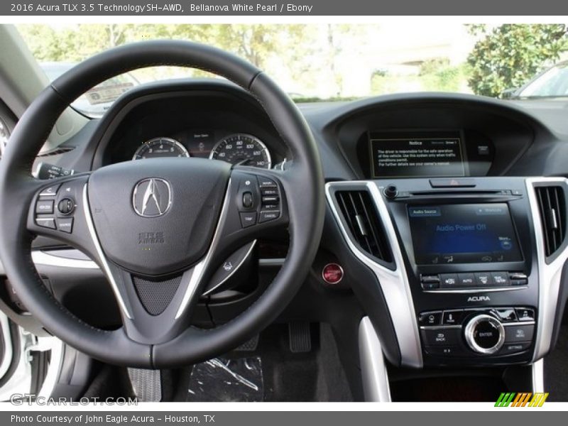 Bellanova White Pearl / Ebony 2016 Acura TLX 3.5 Technology SH-AWD