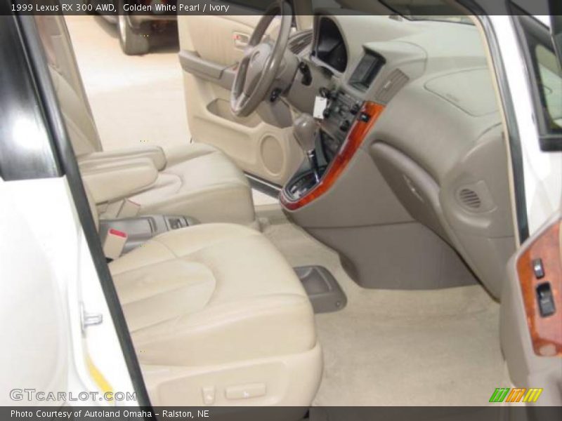 Golden White Pearl / Ivory 1999 Lexus RX 300 AWD