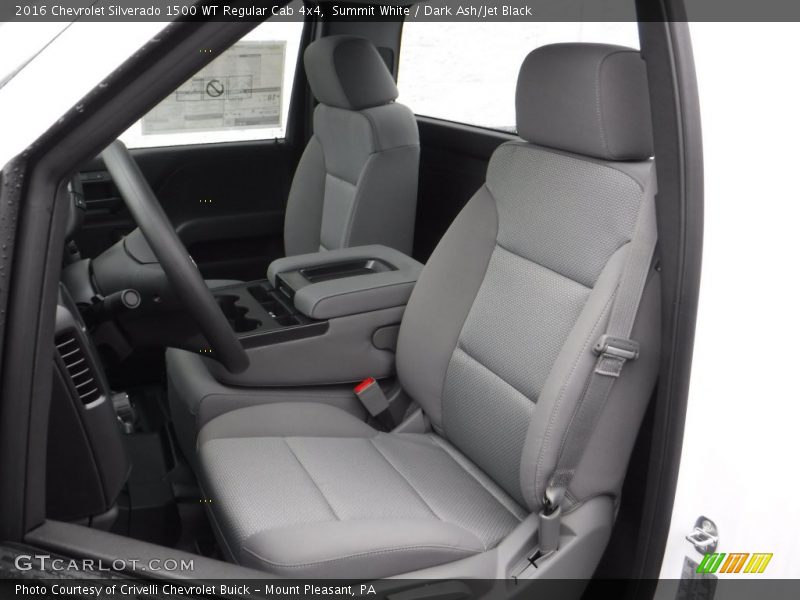 Summit White / Dark Ash/Jet Black 2016 Chevrolet Silverado 1500 WT Regular Cab 4x4
