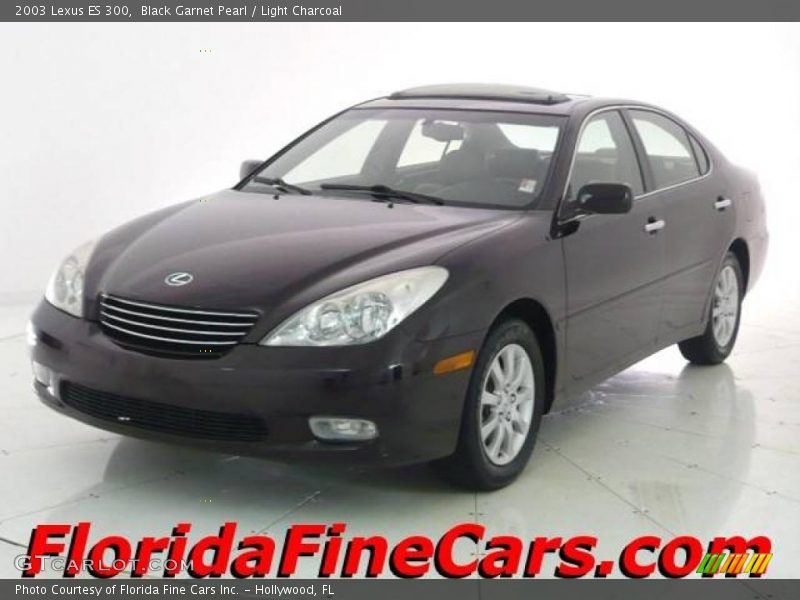 Black Garnet Pearl / Light Charcoal 2003 Lexus ES 300