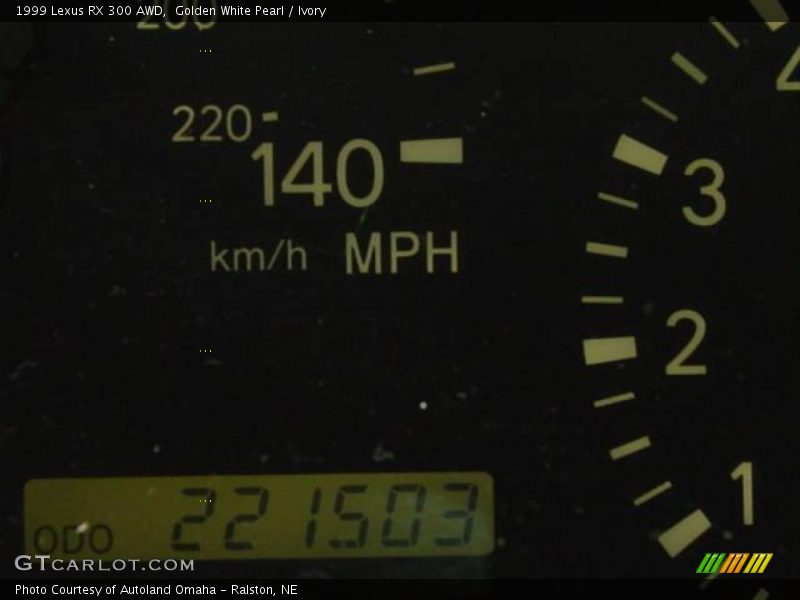 Golden White Pearl / Ivory 1999 Lexus RX 300 AWD