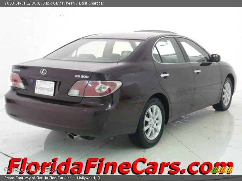 Black Garnet Pearl / Light Charcoal 2003 Lexus ES 300